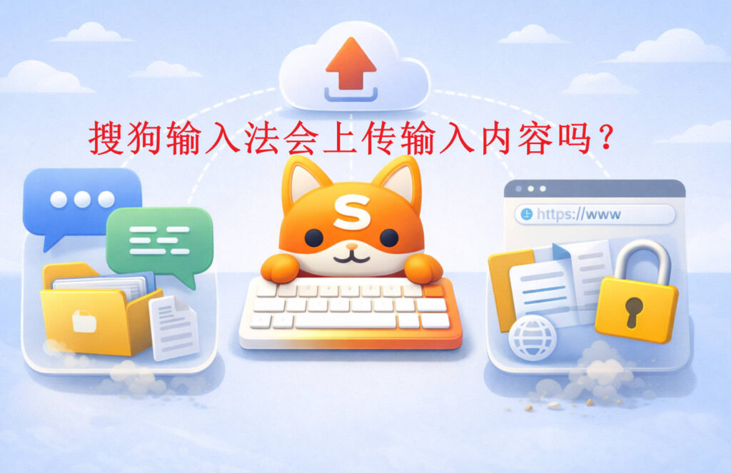 搜狗输入法会上传输入内容吗